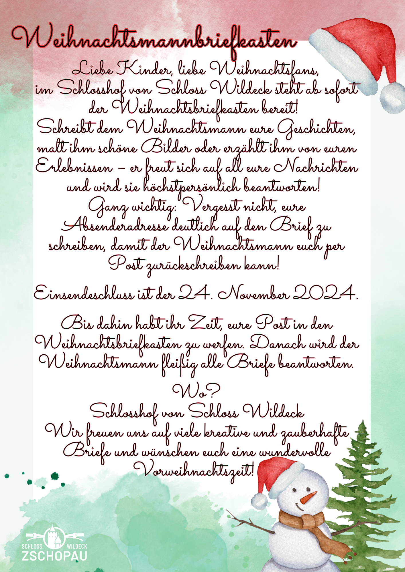 Weihnachtsmannbriefkasten